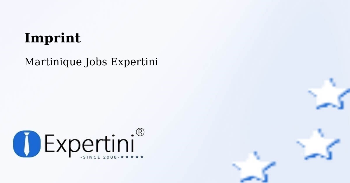 Imprint – Martinique - Martinique Jobs Expertini